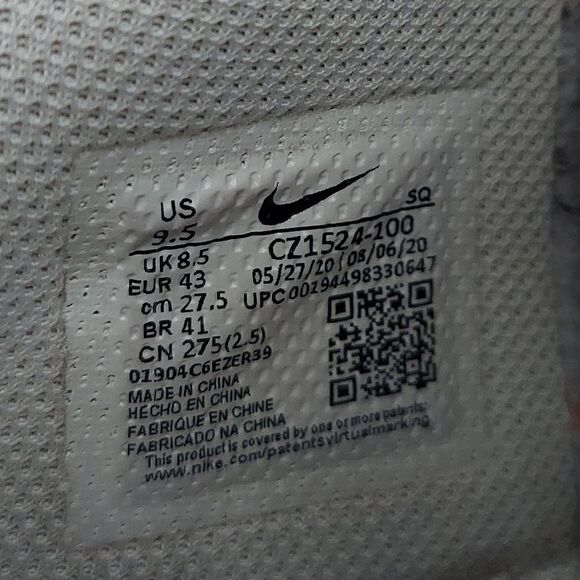 Nike Air Force 1 Low Crater Summit White CZ1524-100 Size 9.5 - Picture 11 of 11